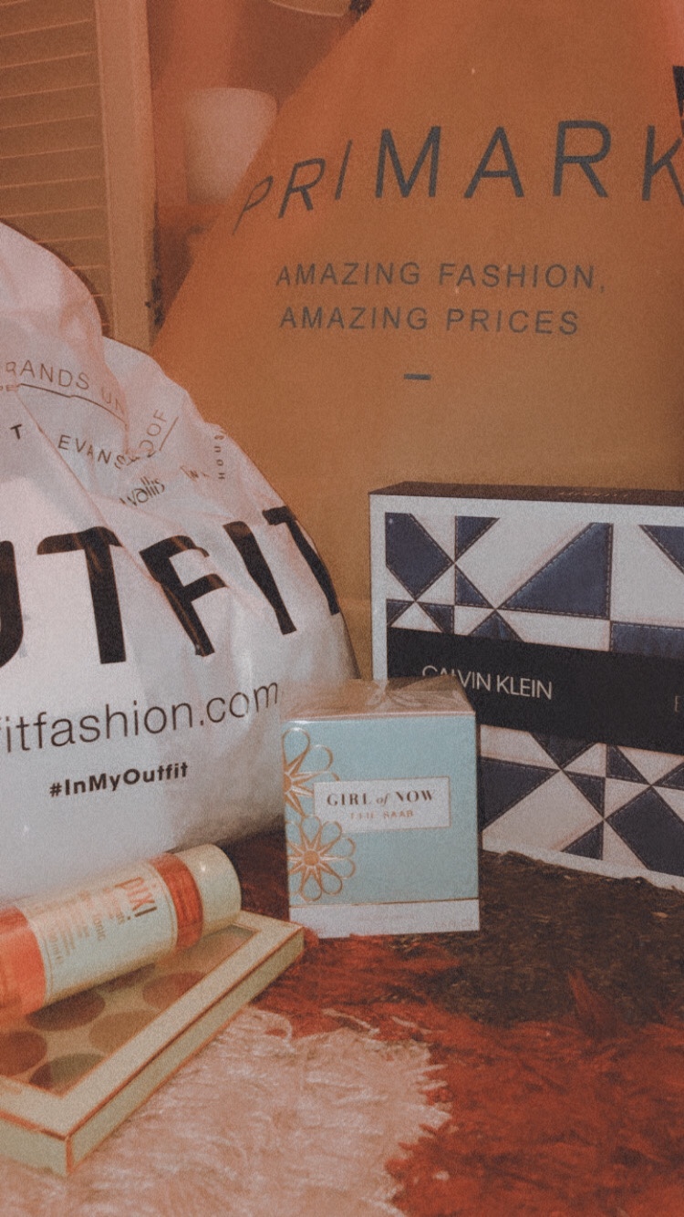 Bags and fragrance from Fosse Park 