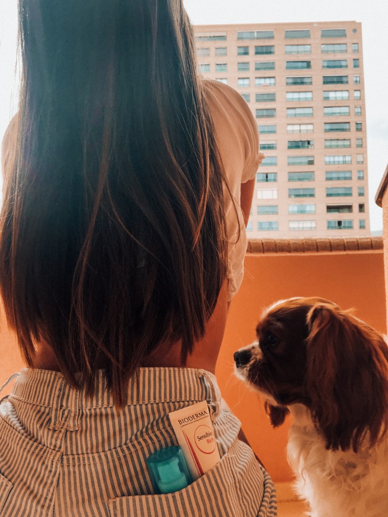 With Rio and Bioderma products 