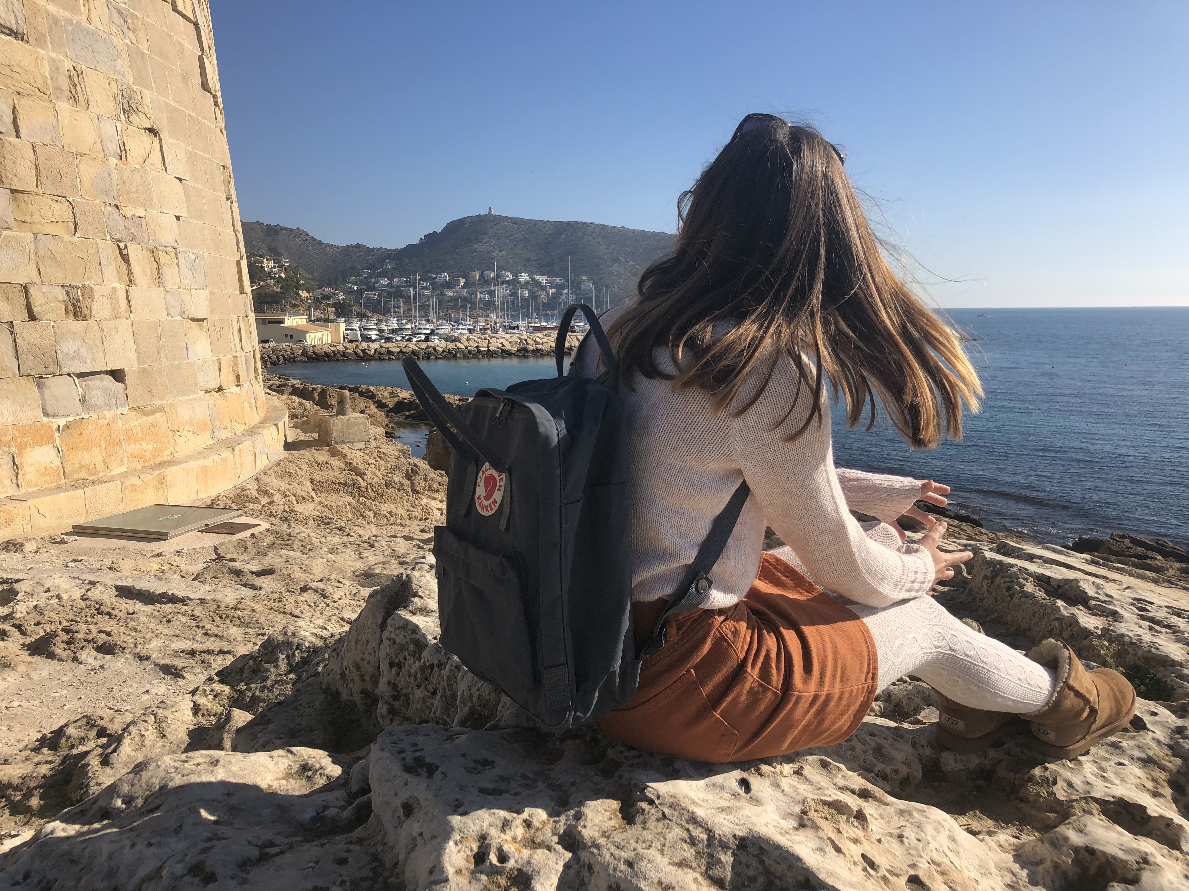 kånken backpack in moraira