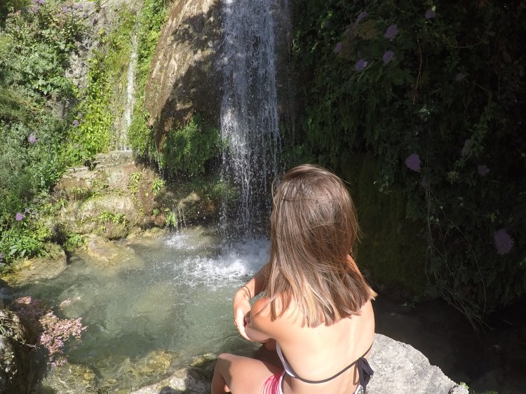 waterfall at algar falls benidorm