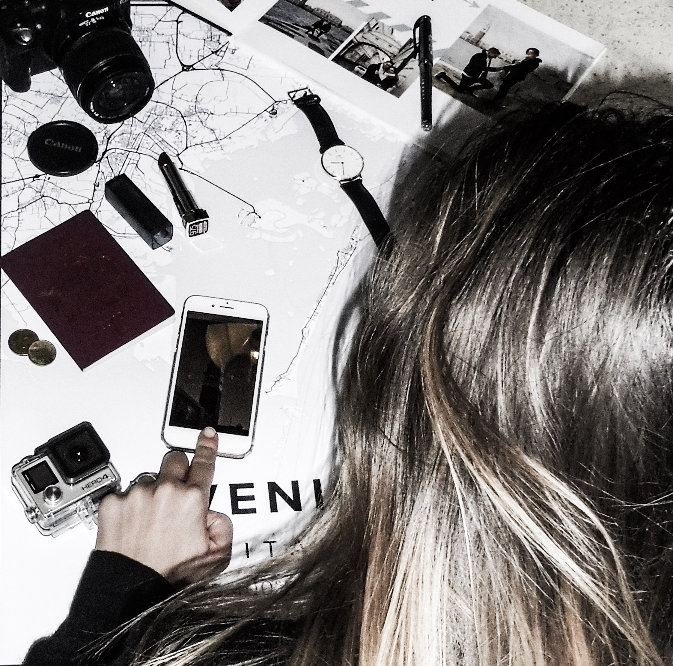 mapiful valentines gift venice flatlay