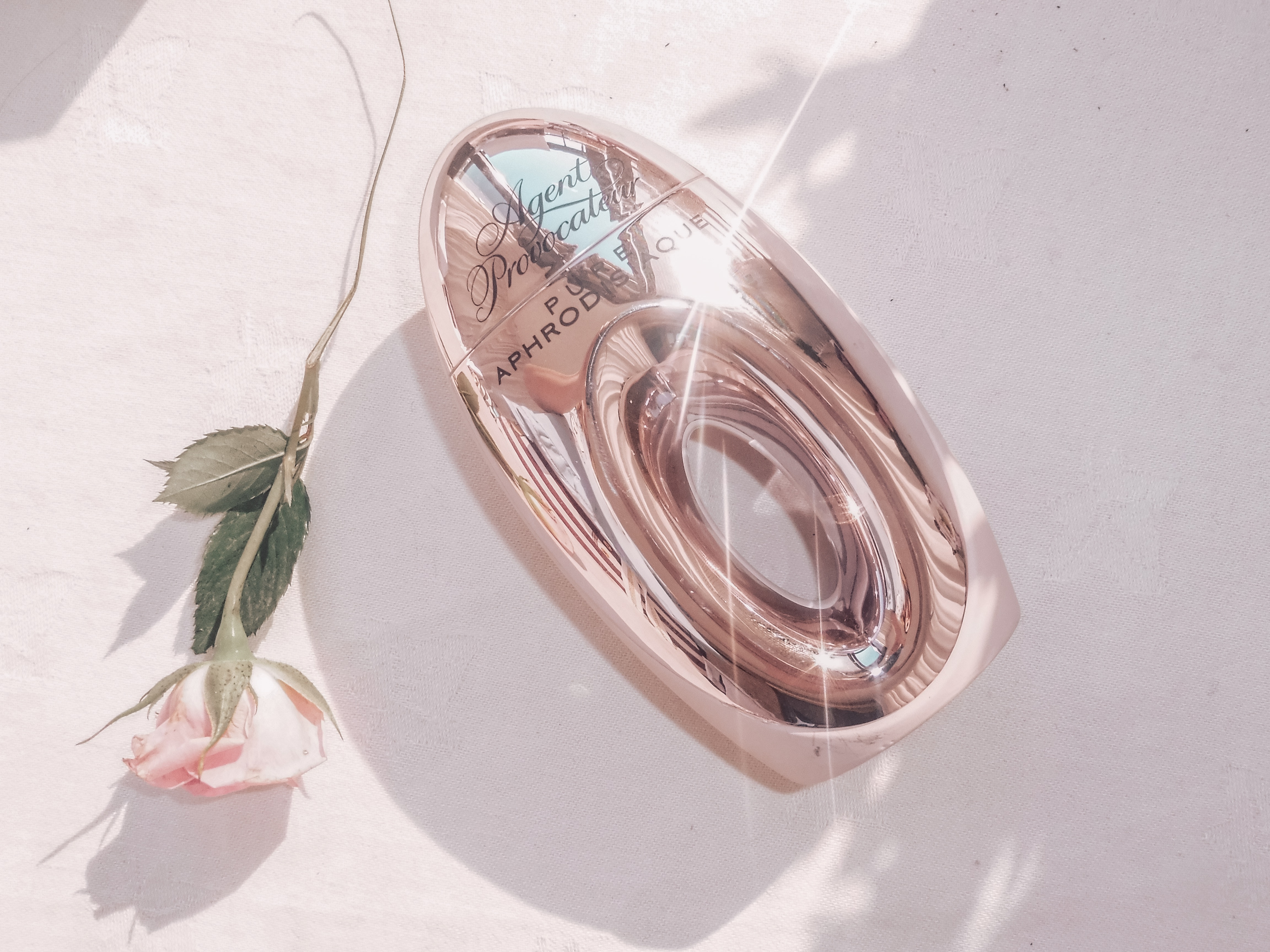 agent provocateur perfume valentines flatlay