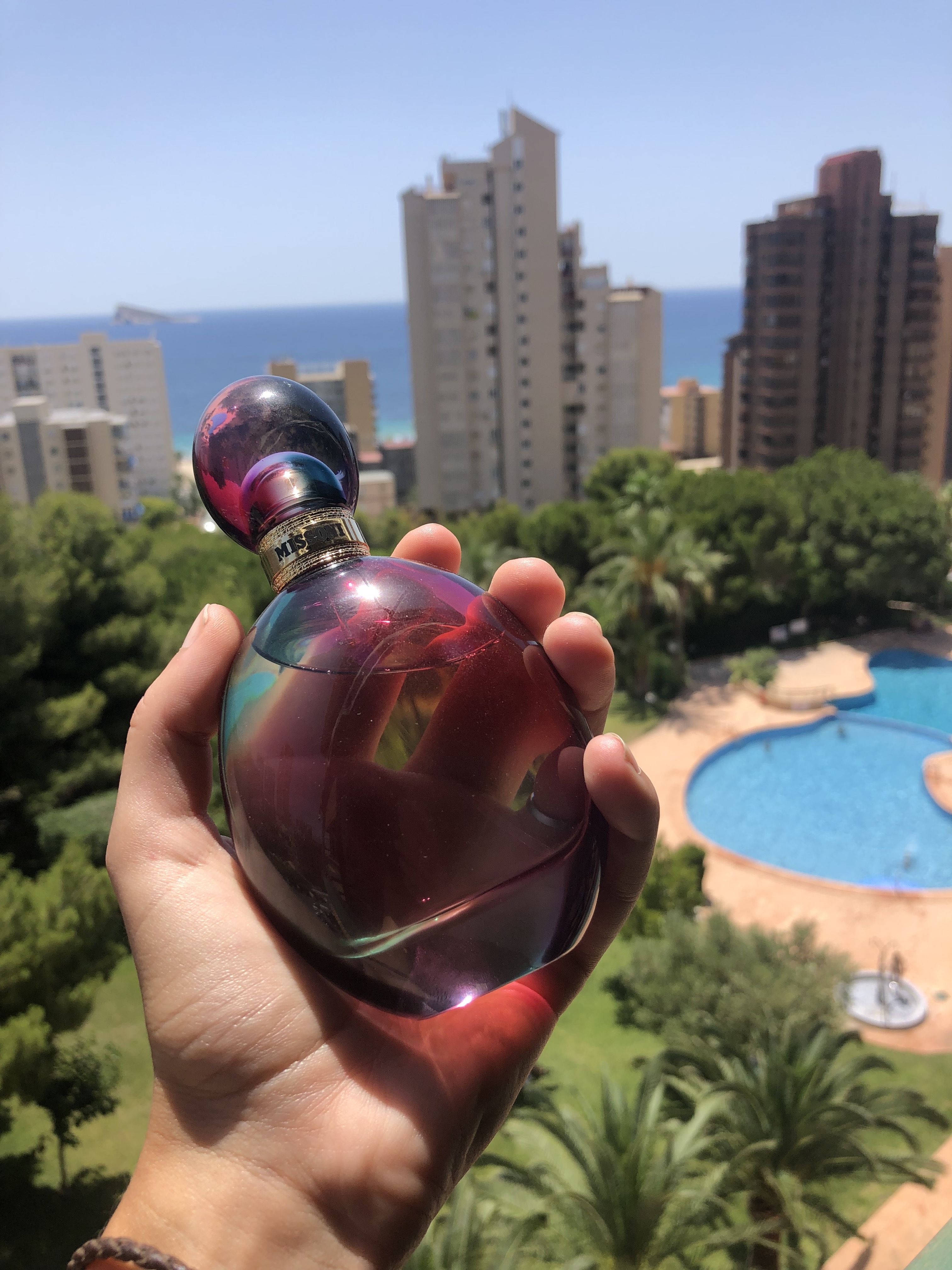 missoni perfume with meditarreanean sea