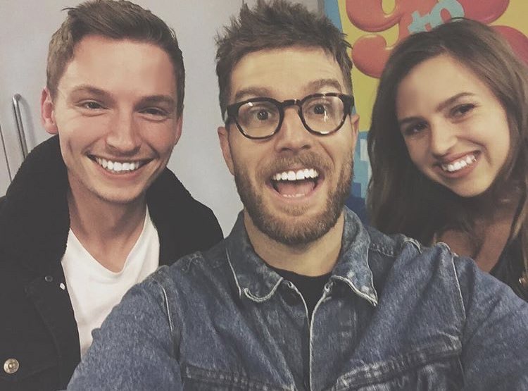 Selfie with Joel Dommett it’s not me it’s them 