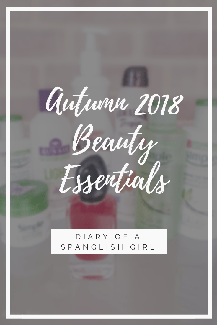 autumn beauty essentials pinterest graphic products 2018
