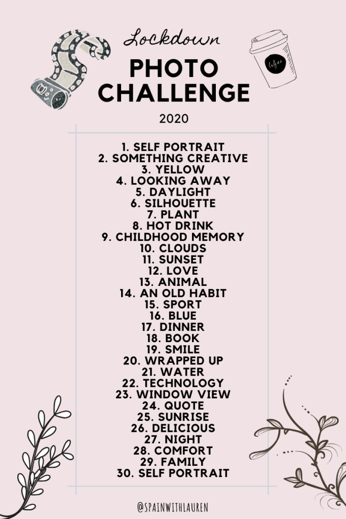 Lockdown photography challenger indoor photo ideas