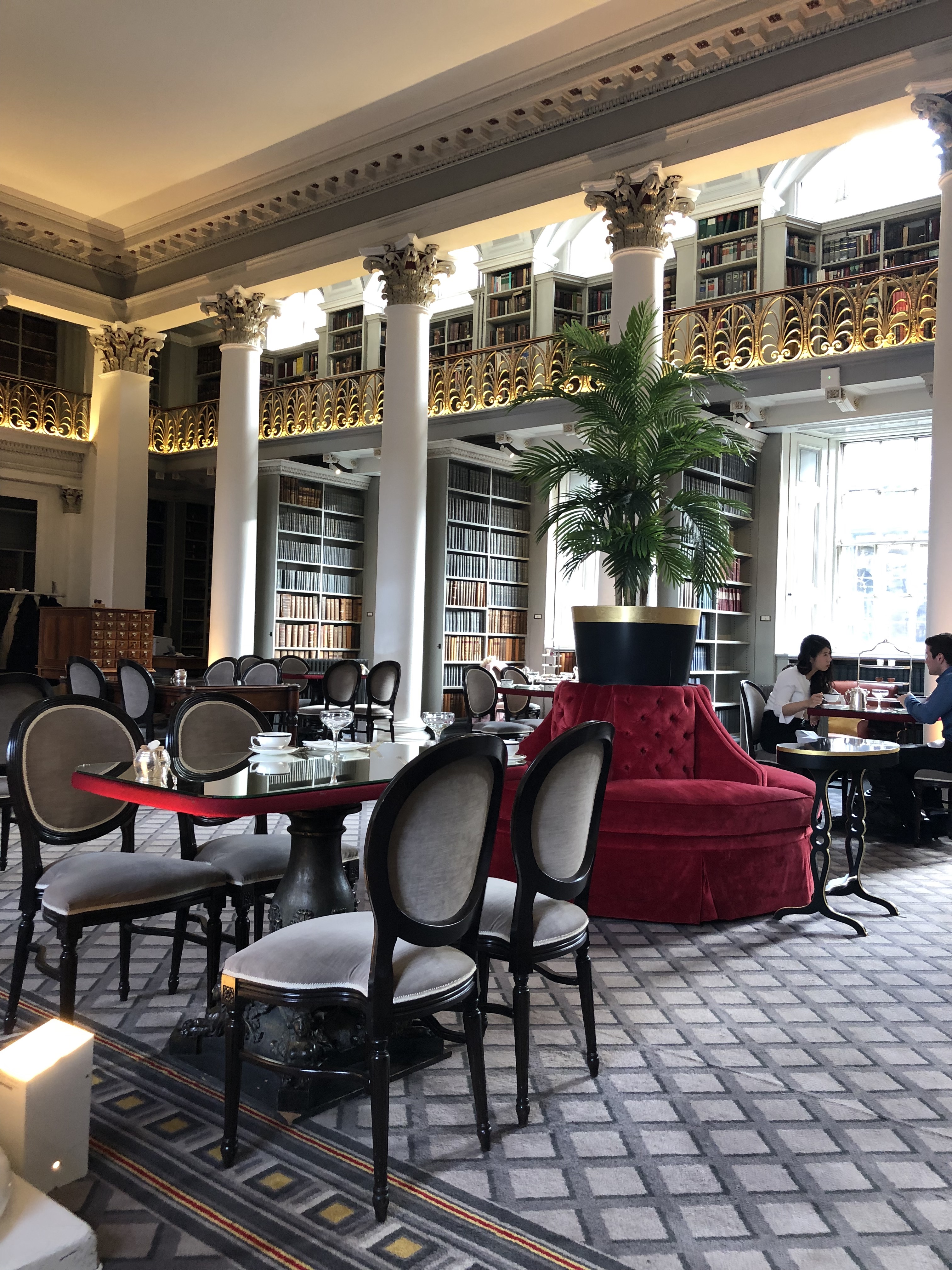the afternoon tea at the signet library