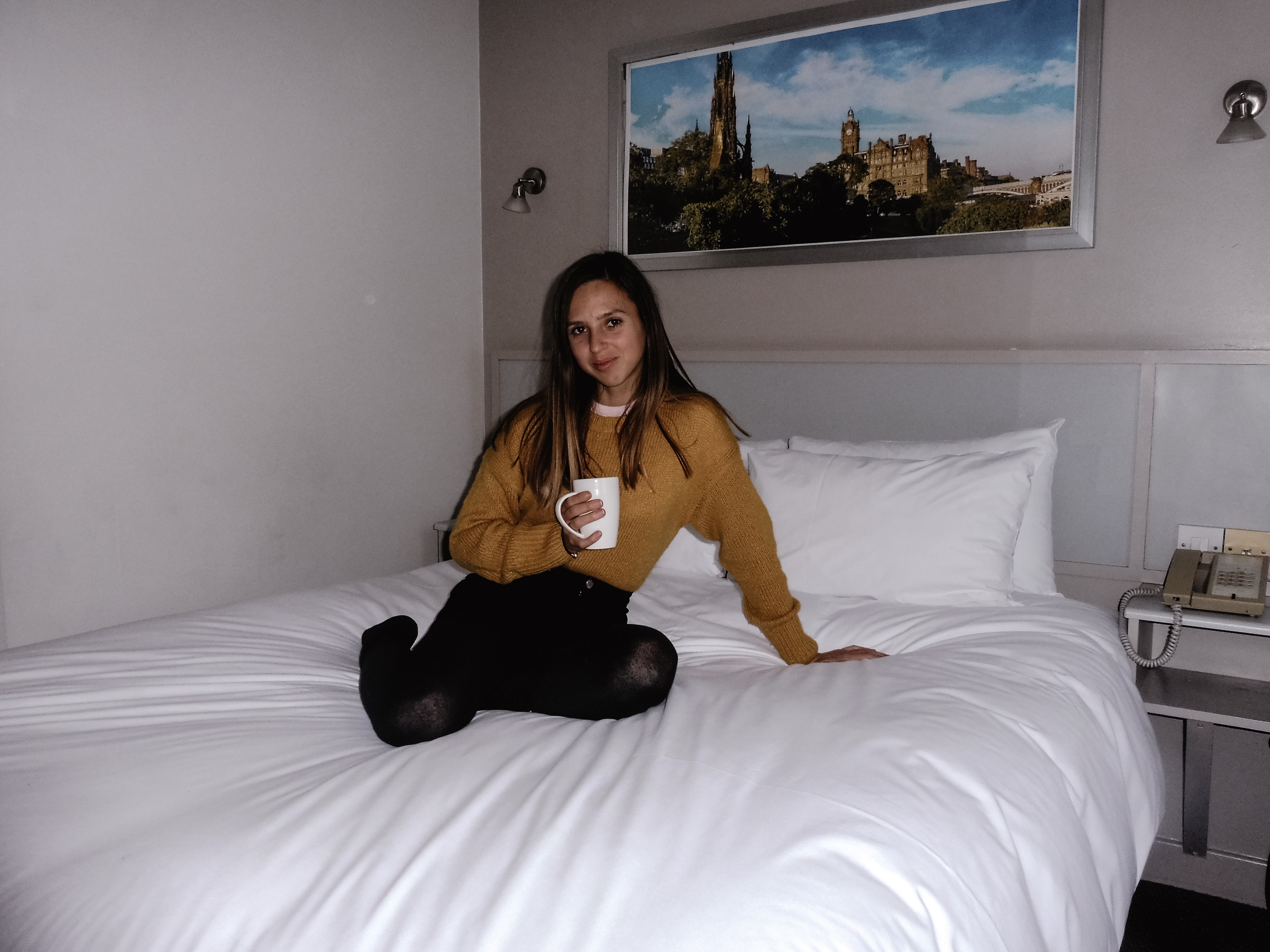 tea in bed edinburgh jurys inn