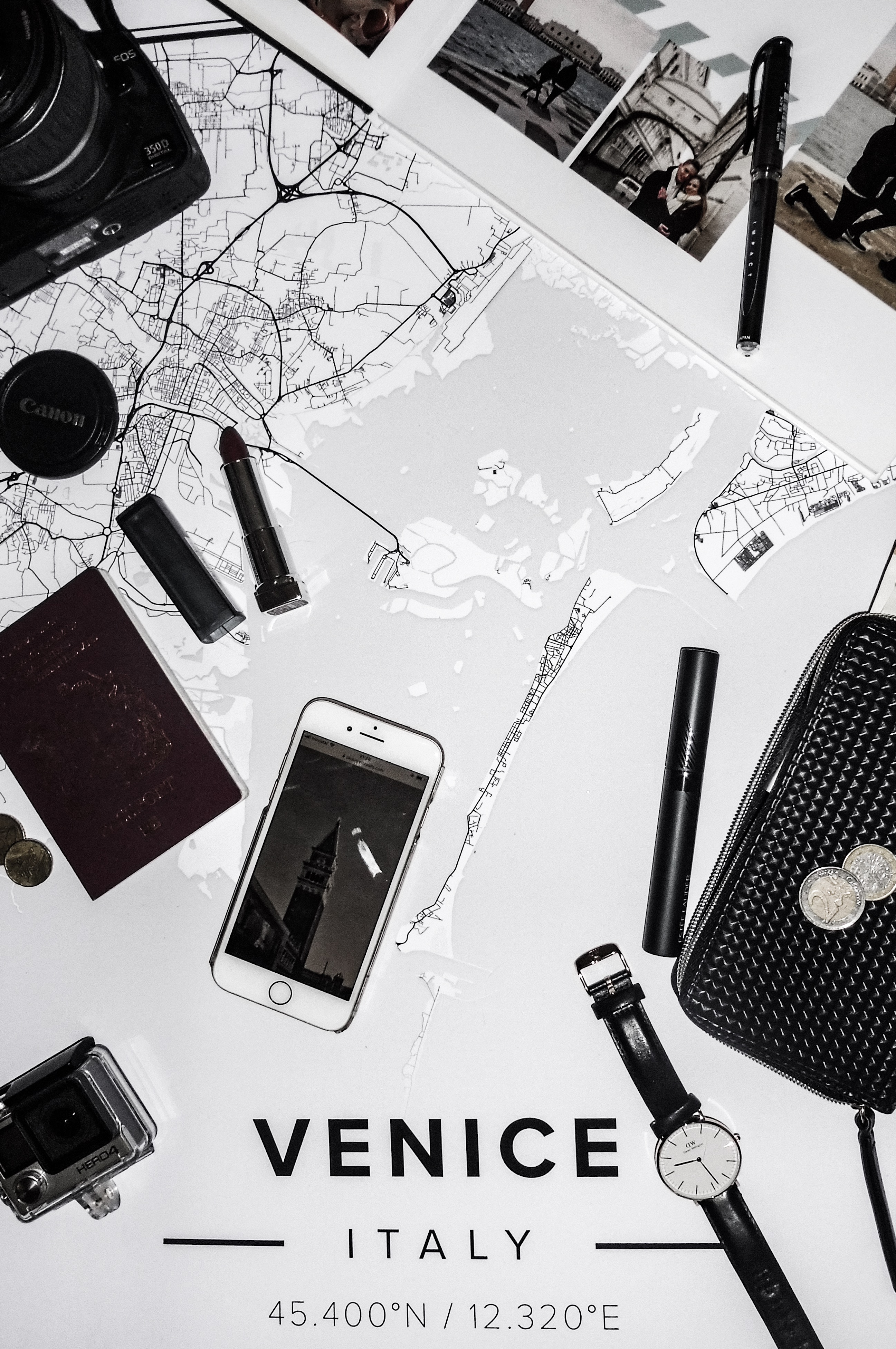 mapiful valentines gift venice flatlay