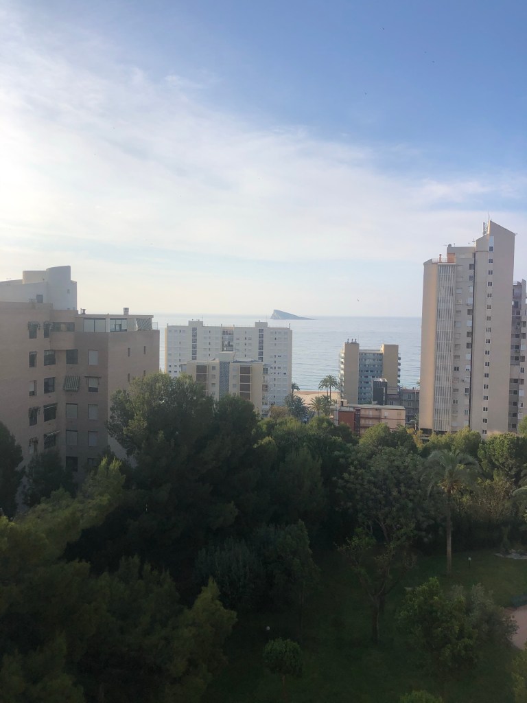 Stormy morning Benidorm 