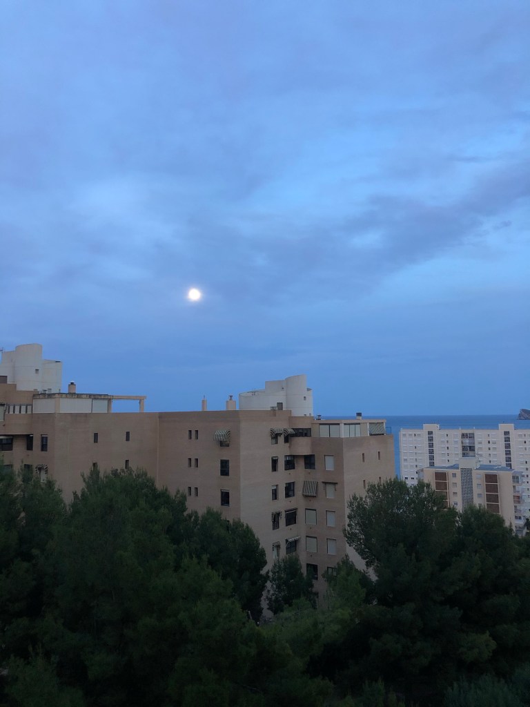 Benidorm full moon May 6 2020