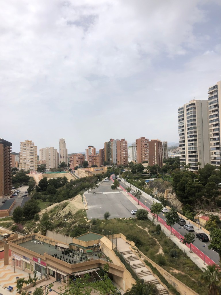 Benidorm during lockdown state of alarm