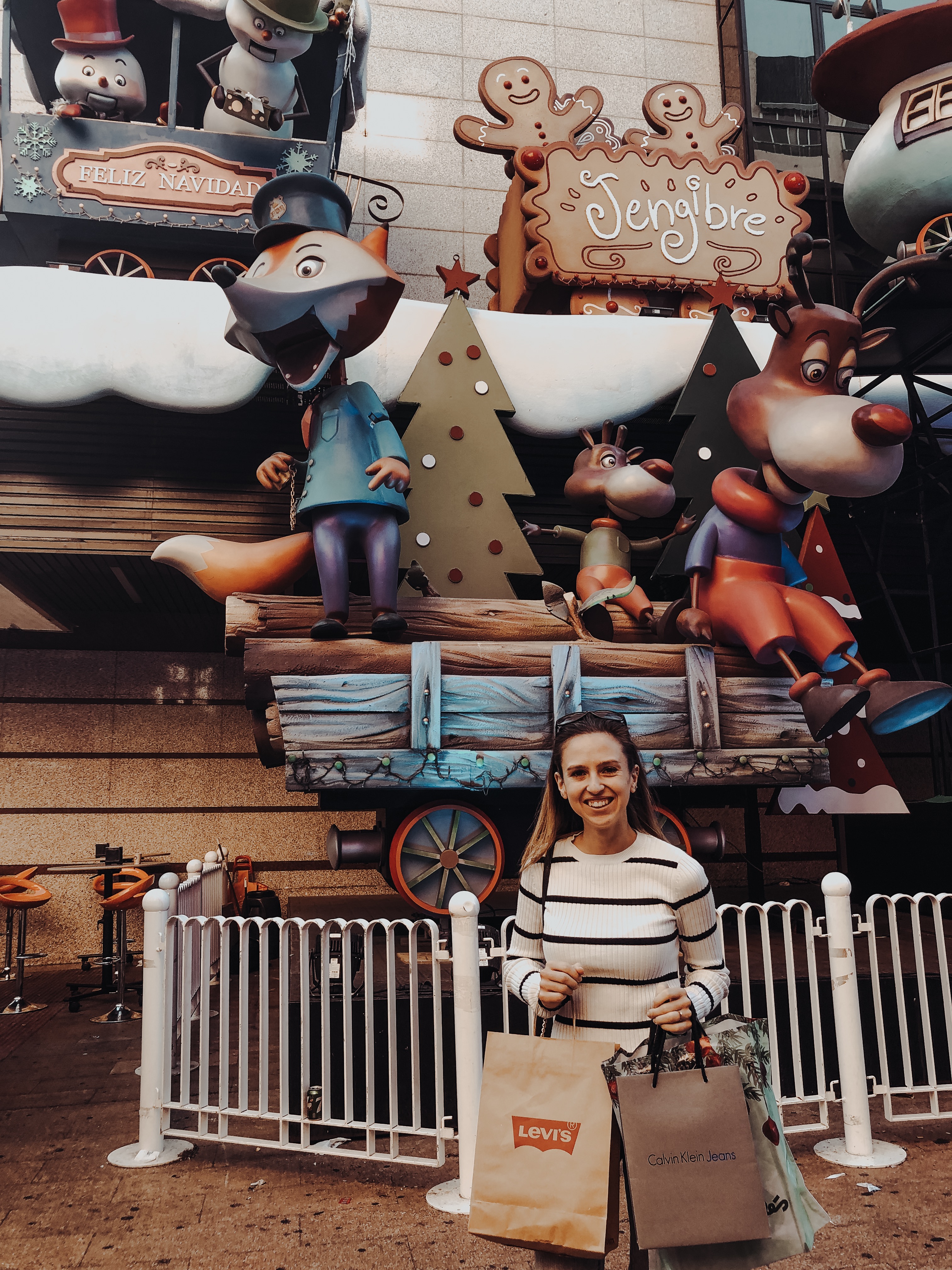 shopping at el corte ingles alicante