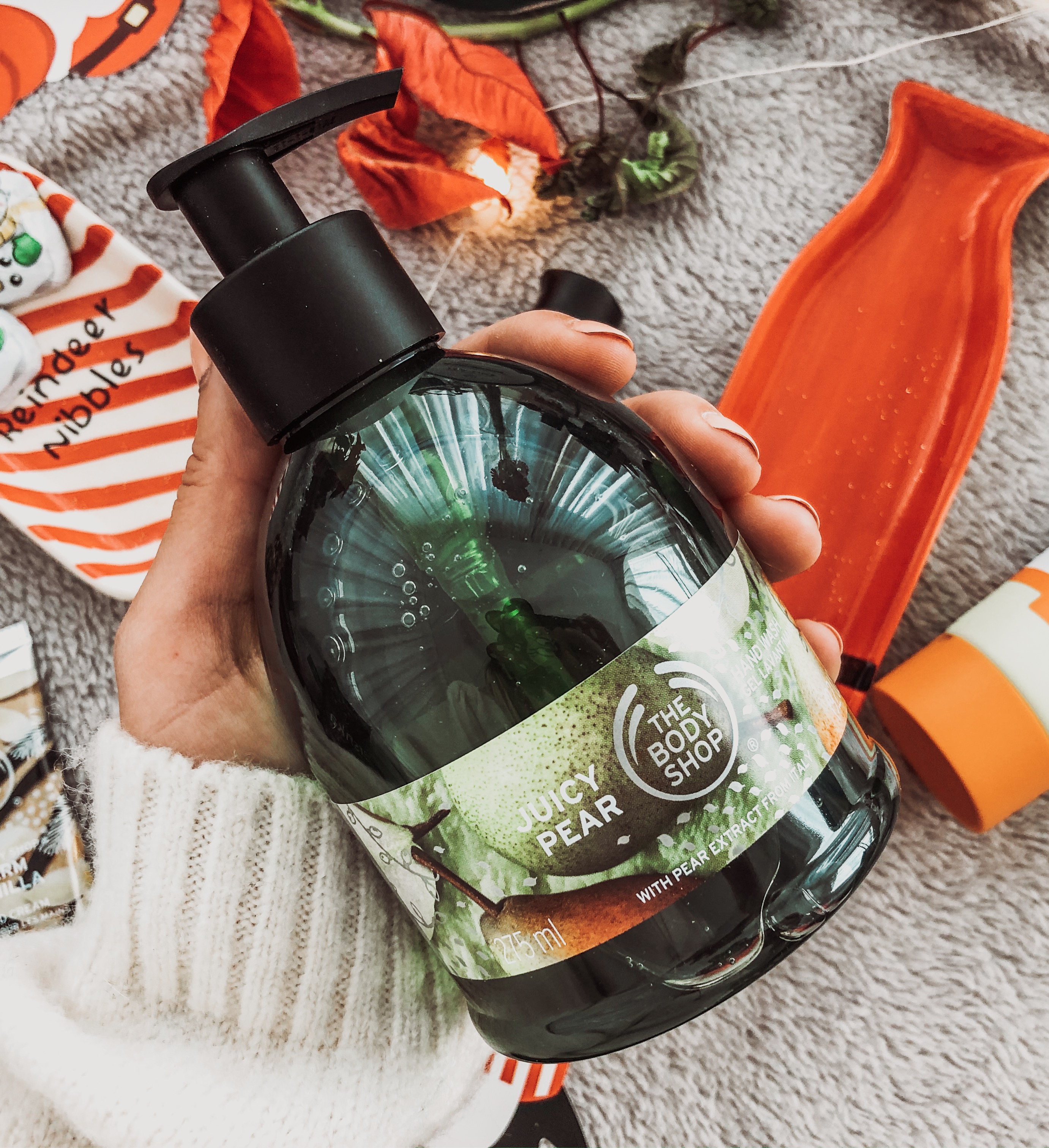 the body shop juicy pear hand wash