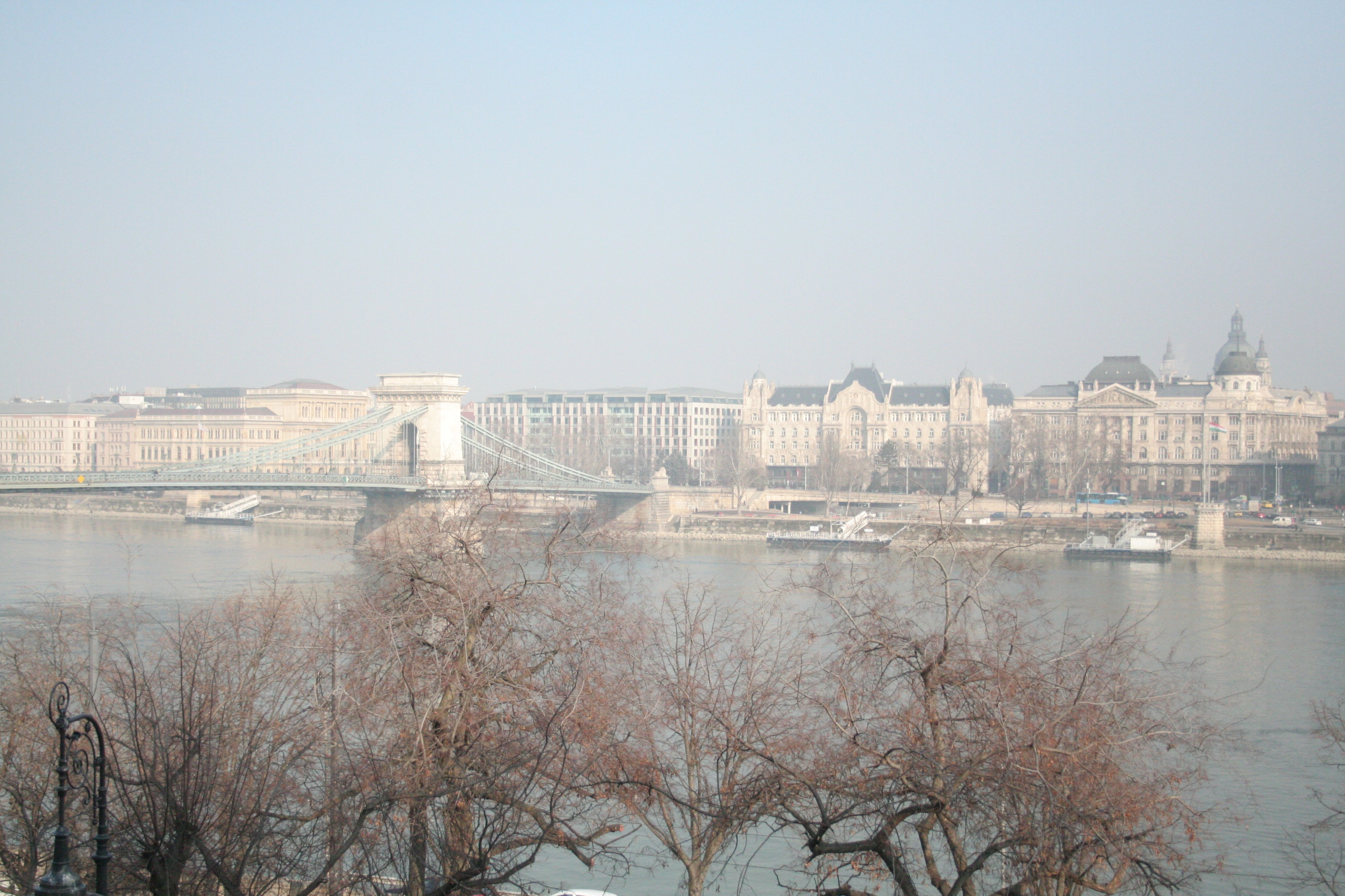 budapest travel guide view of danube andchain bridge