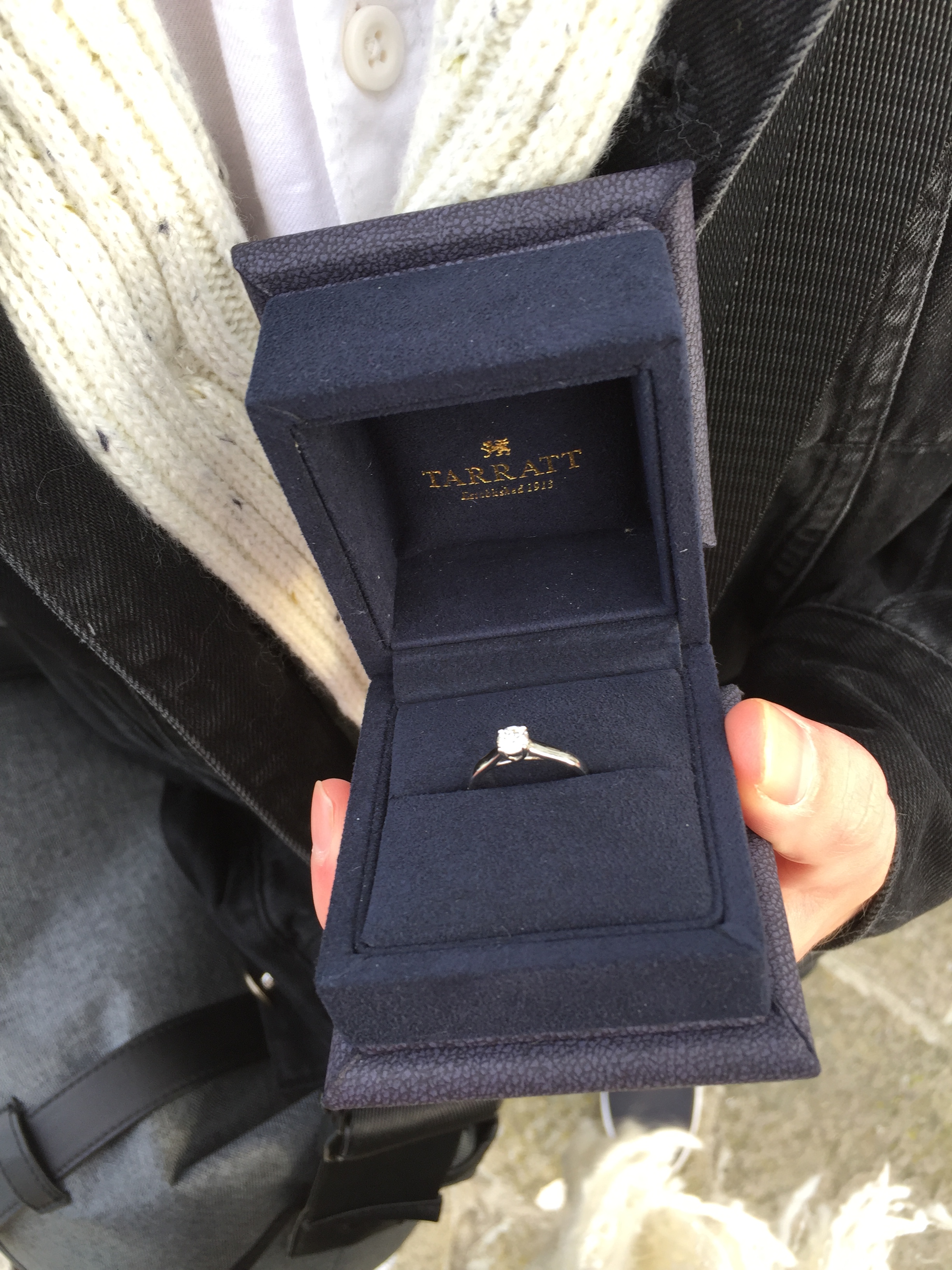 my diamond engagement ring getting engaged in venice italy