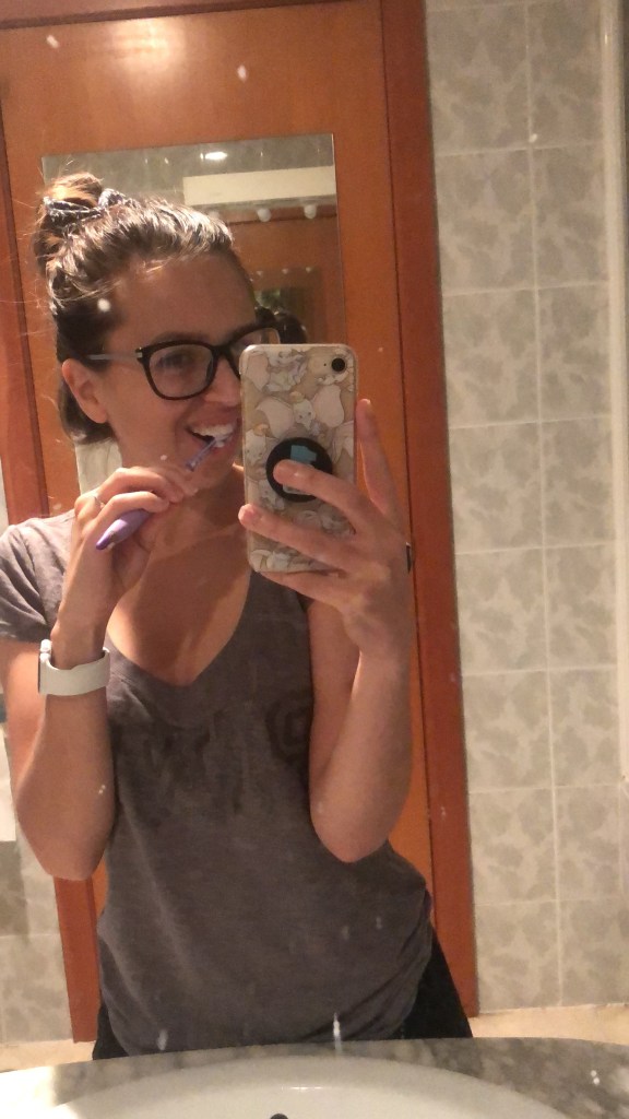 Early morning lockdown routine