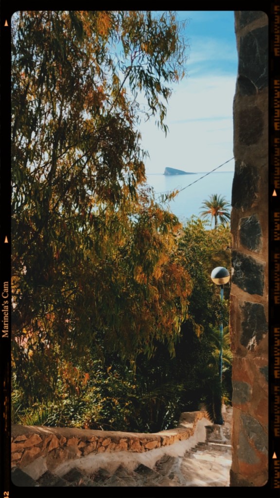 Vintage retro Benidorm image