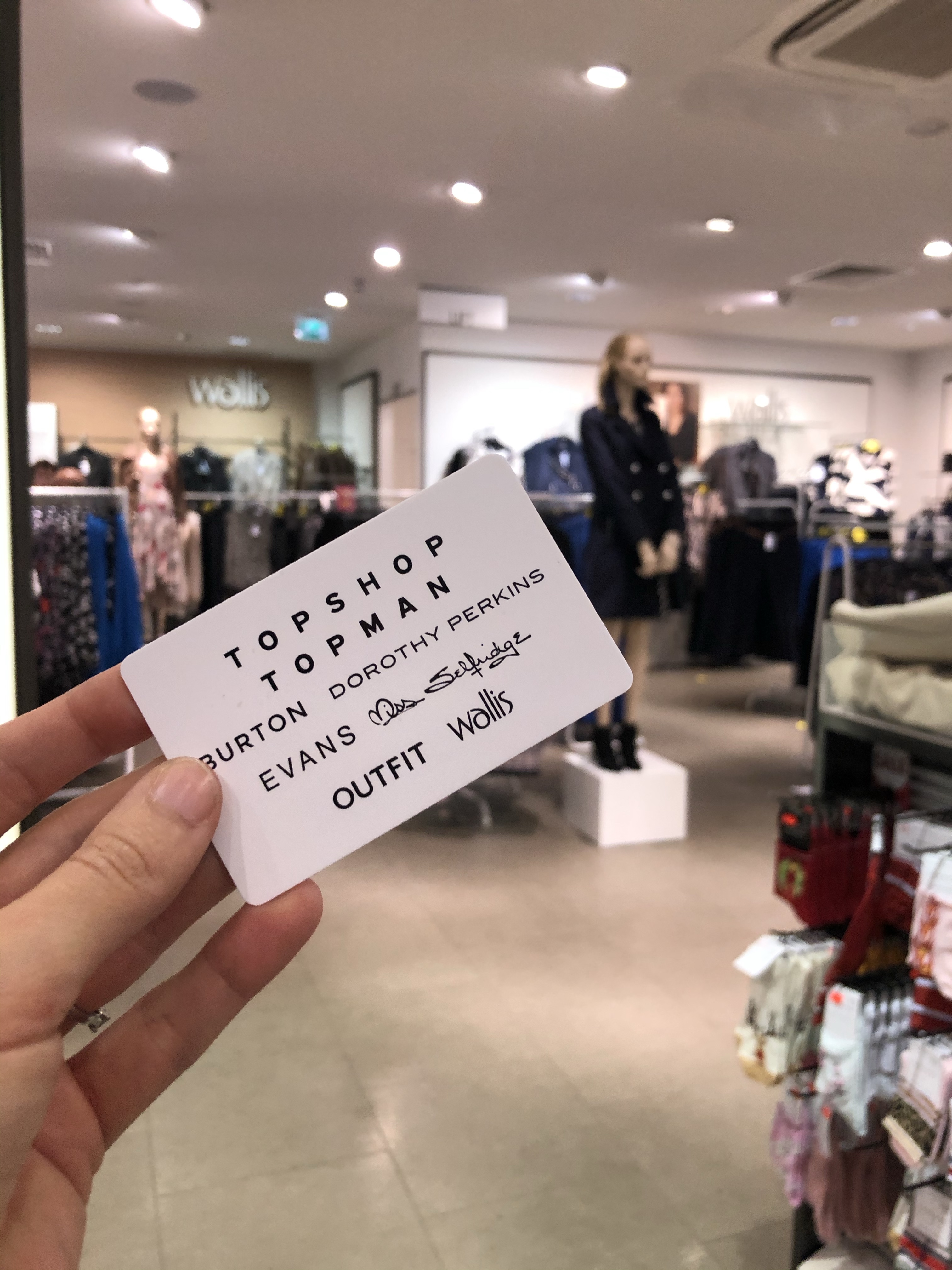 Enjoying shopping at Fosse Park leicester 