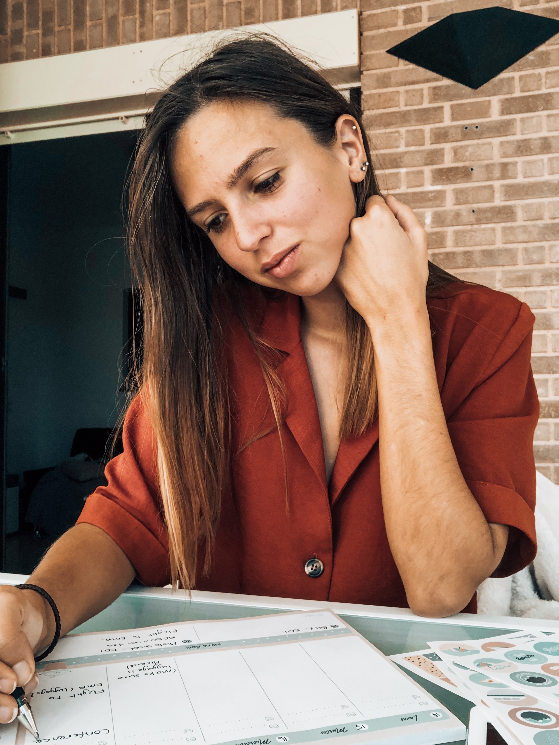 getting organised with a mr wonderful planner