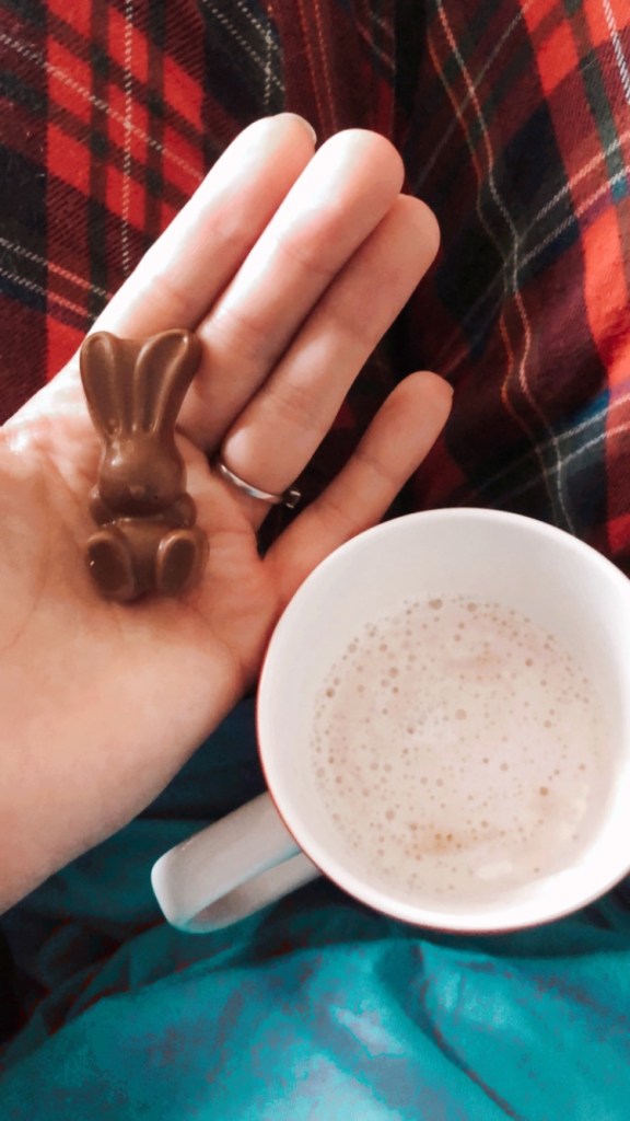 Coffee and malteaster rabbit 