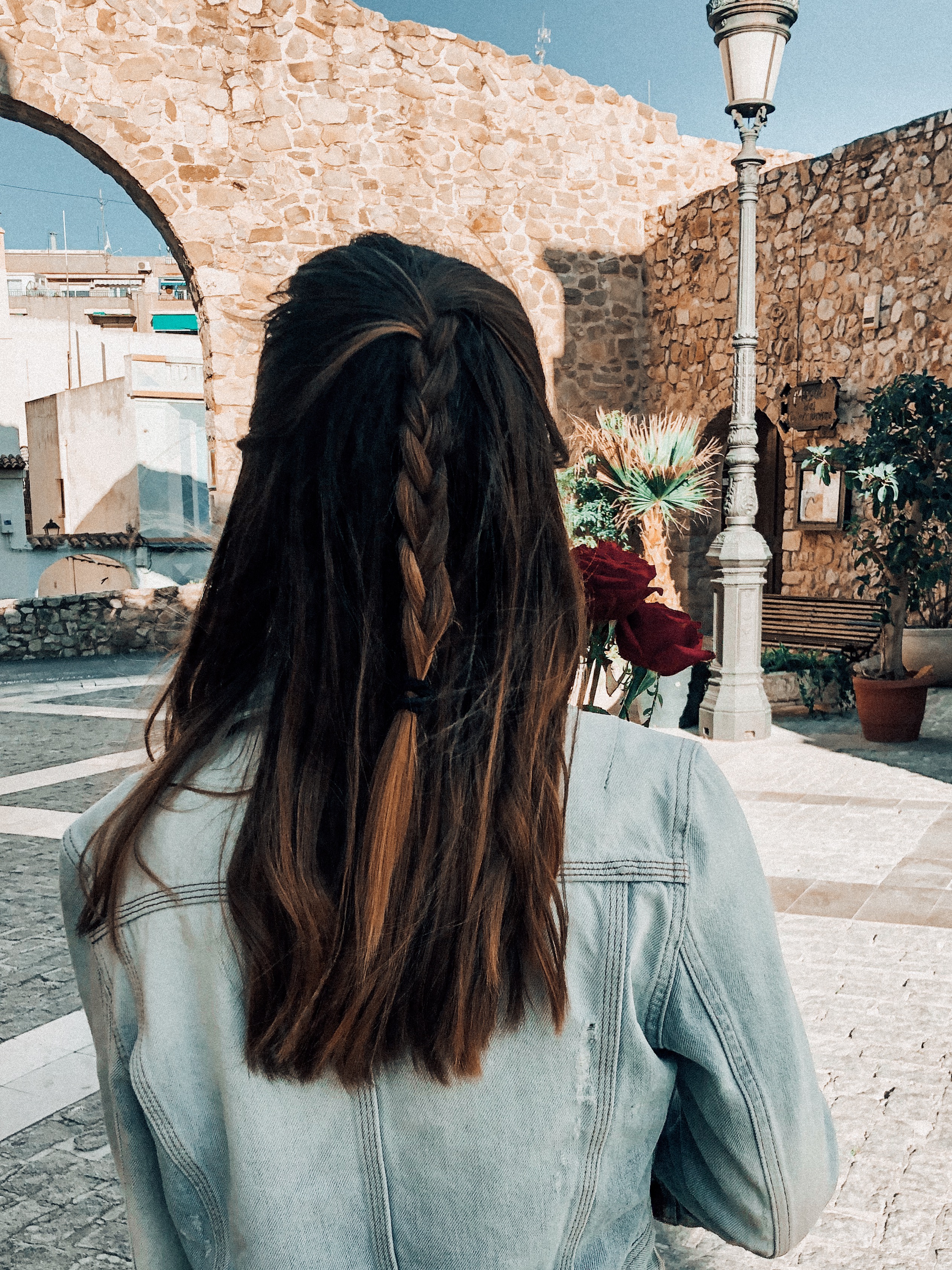 at the old town in calpe