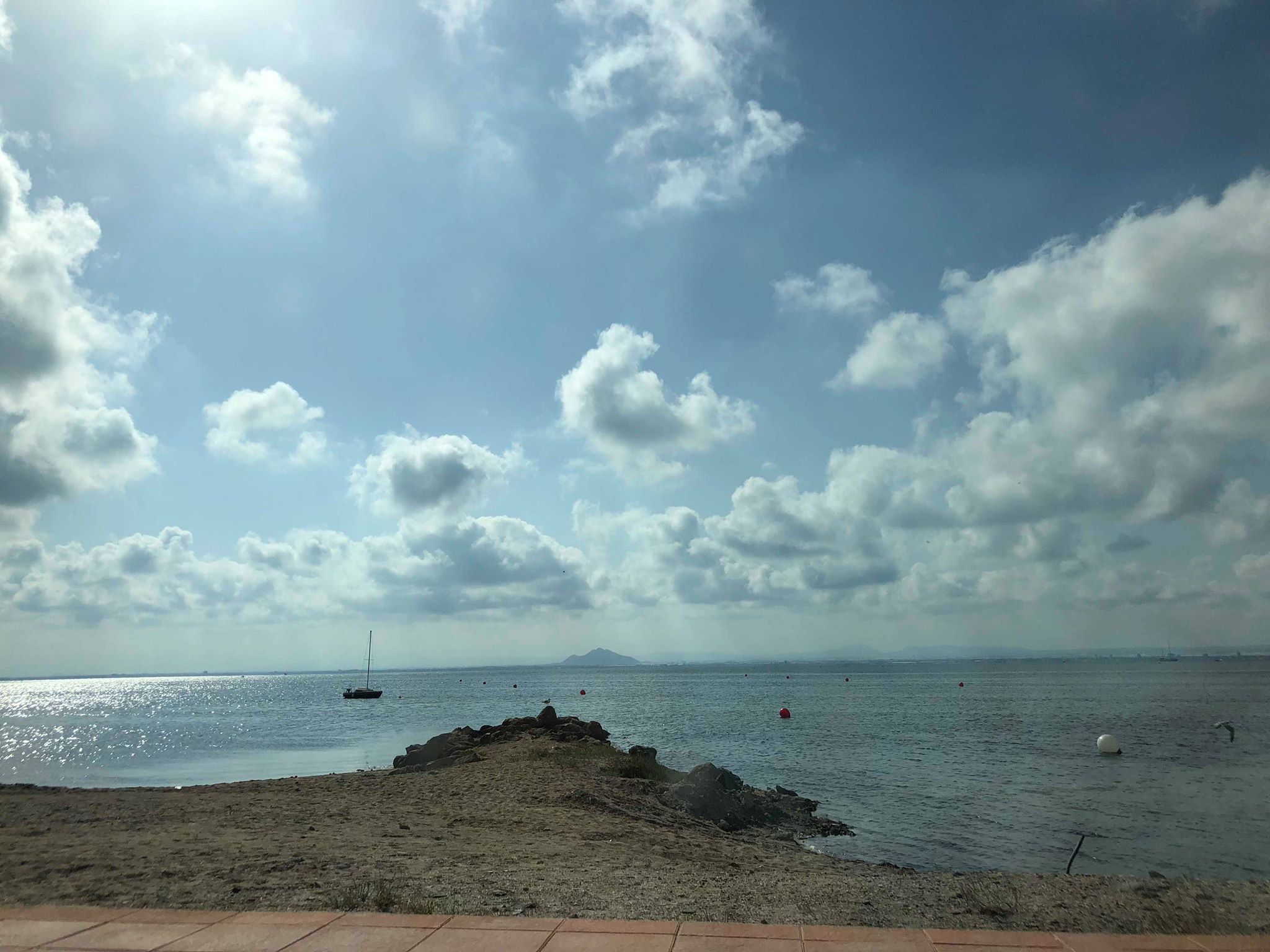 cloudy at la manga strip