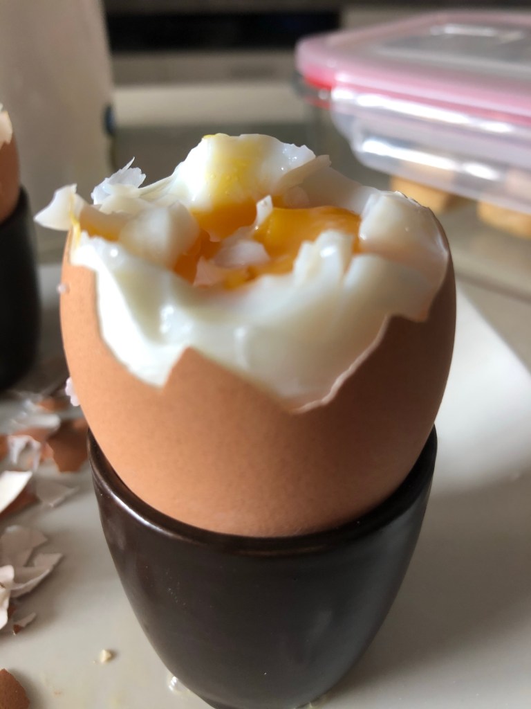 Egg and runny yolk in lockdown 