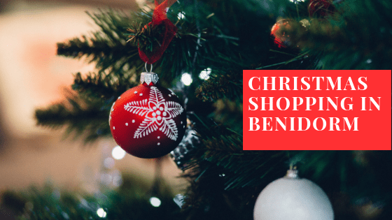 christmas shopping in benidorm