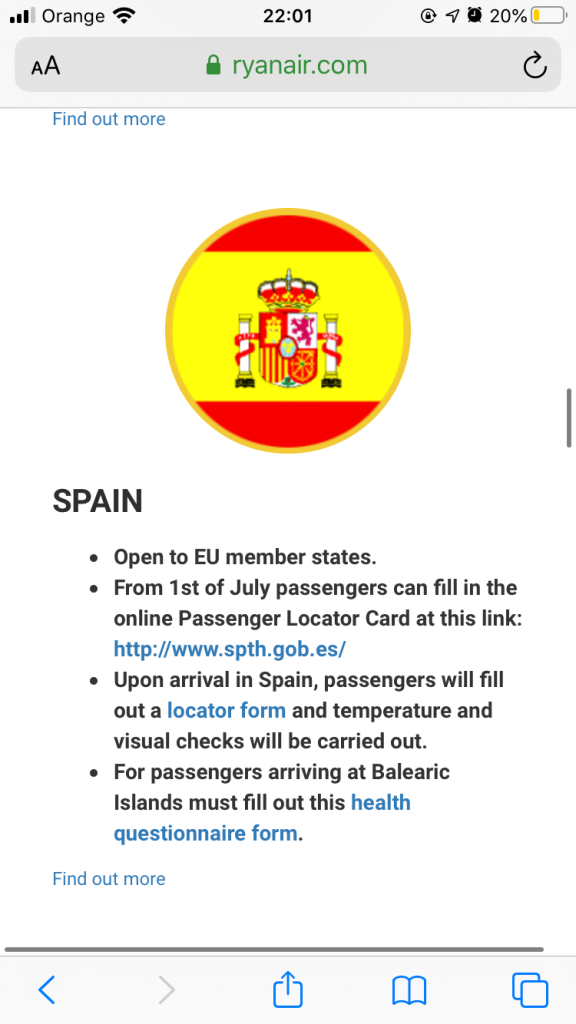 What yOU need to do before flying to Spain   