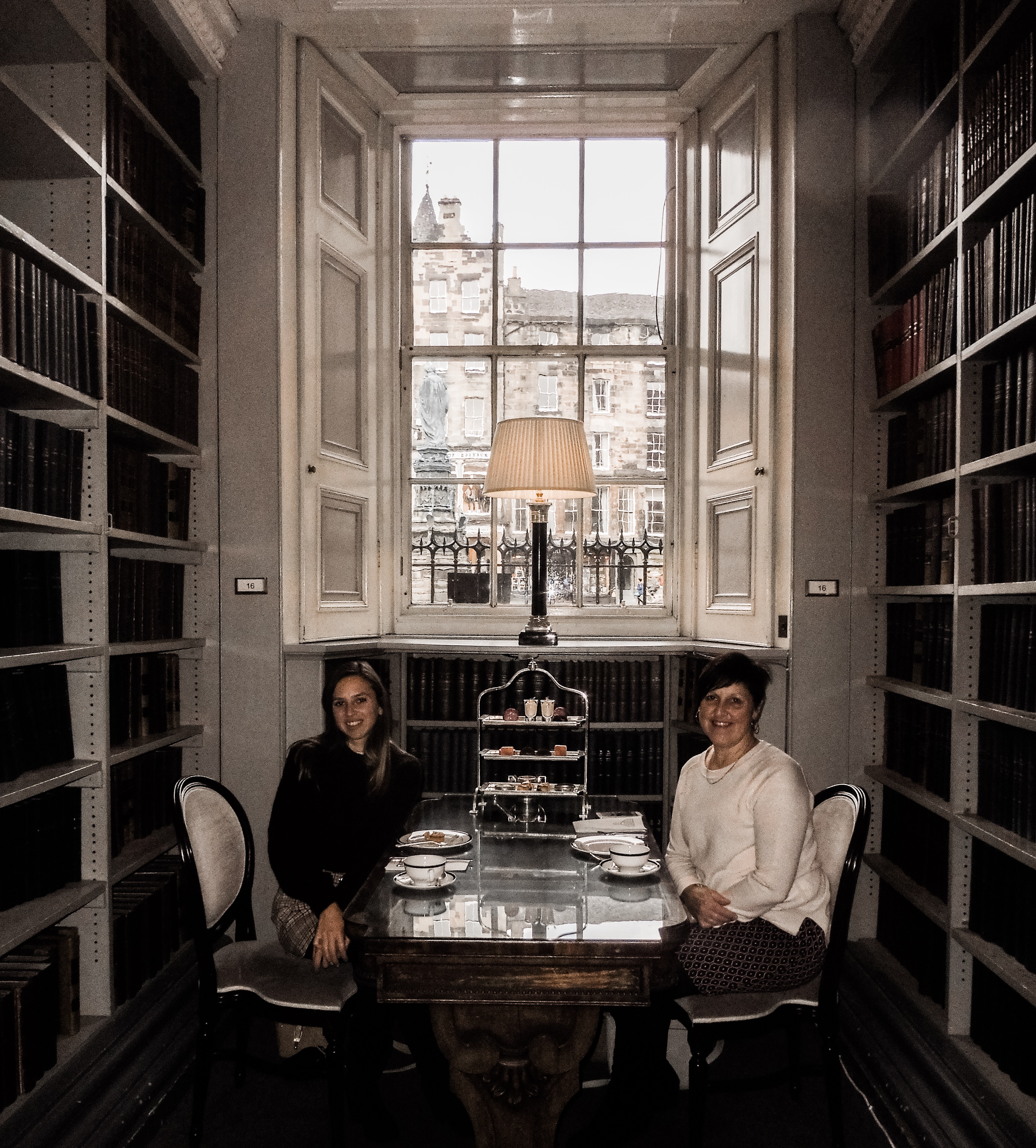 afternoon tea at the colonnades signet library edinburgh