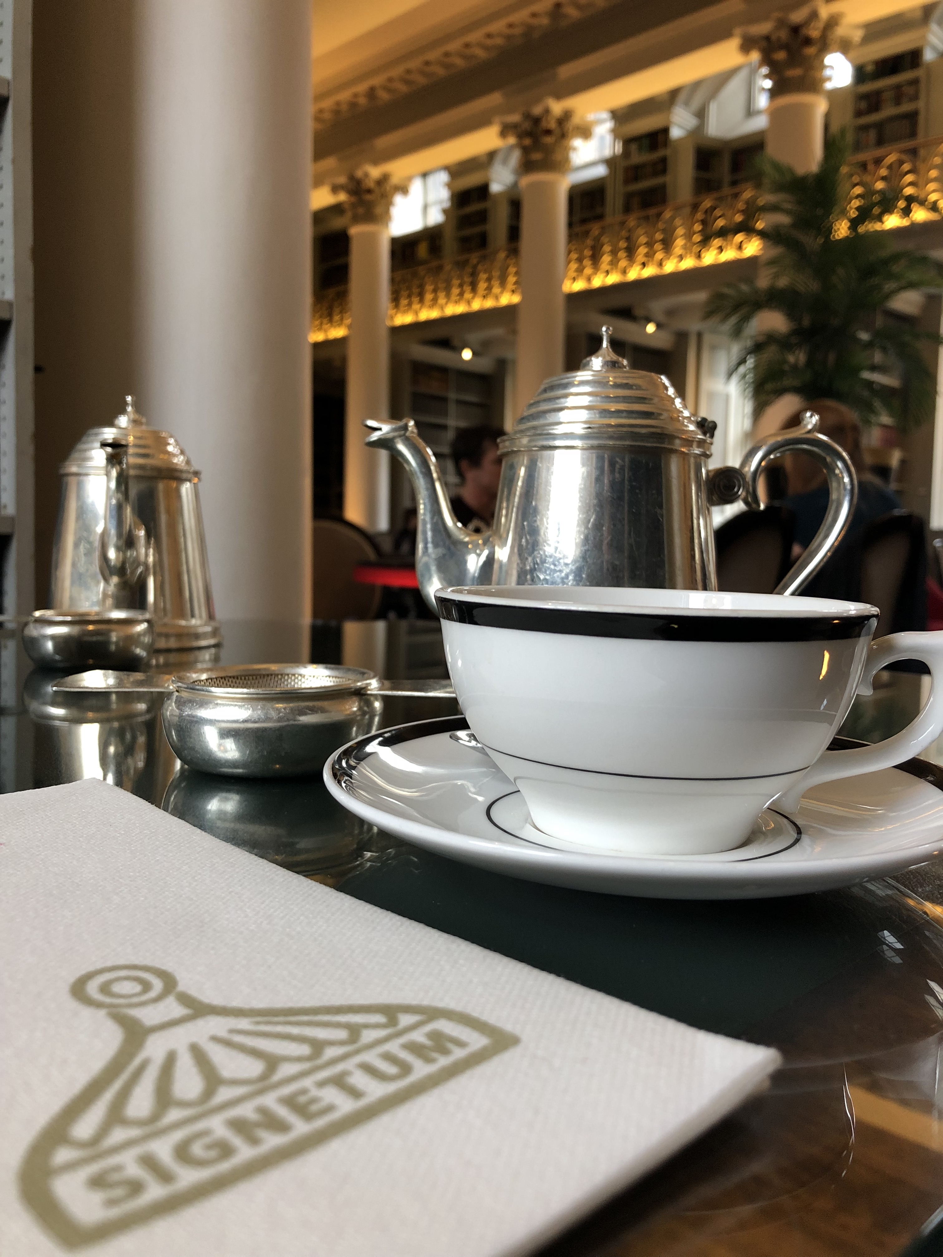 afternoon tea at the signet library