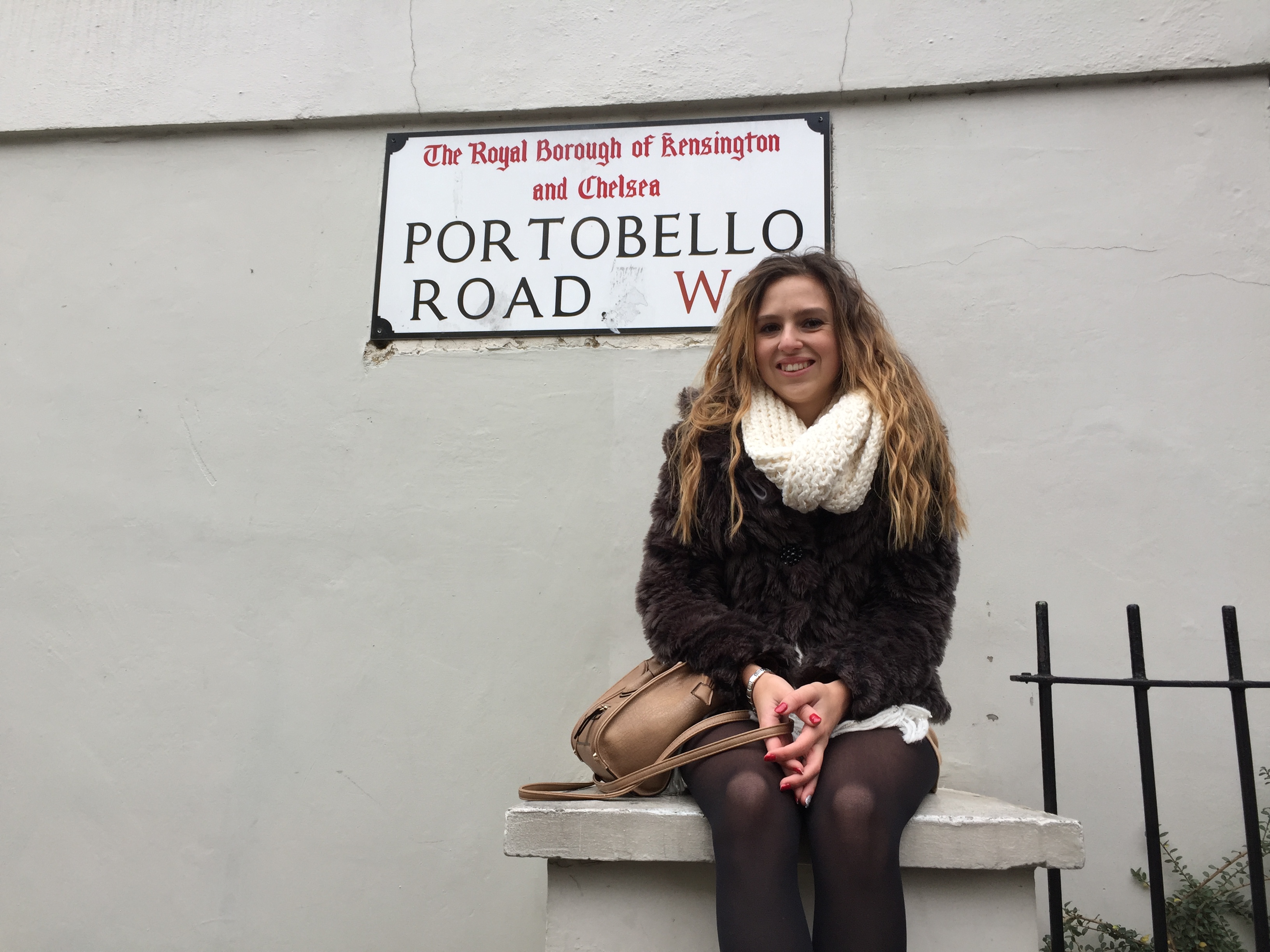 Portobello Road London sign Notting Hill 