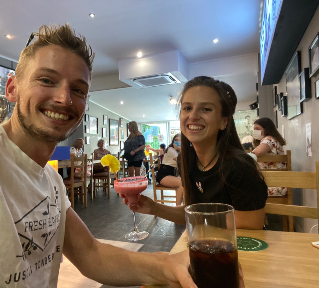 Cocktails at mateos bar Benidorm 