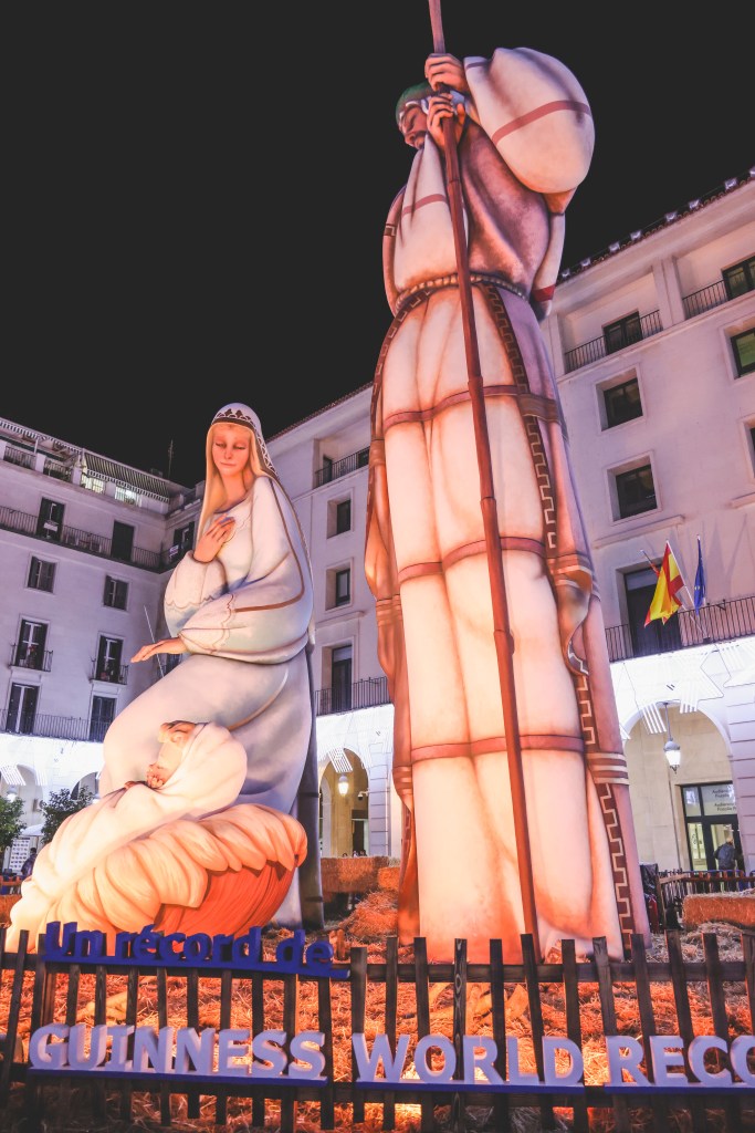 A guinness world record nativity scene 