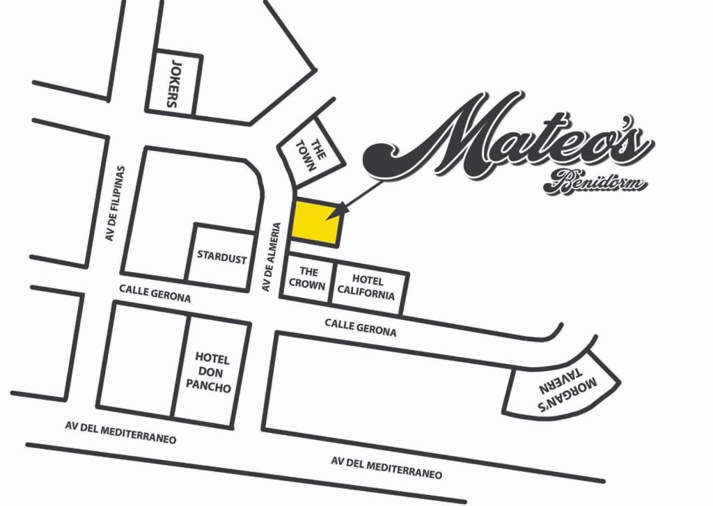 mateos bar benidorm map