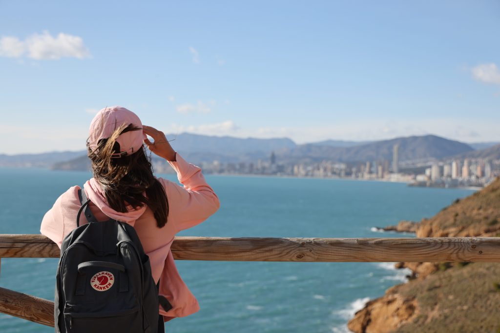 looking over benidorm January 2021 diary of a spanglish girl 