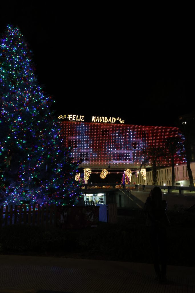 Christmas decorations benidorm 2020