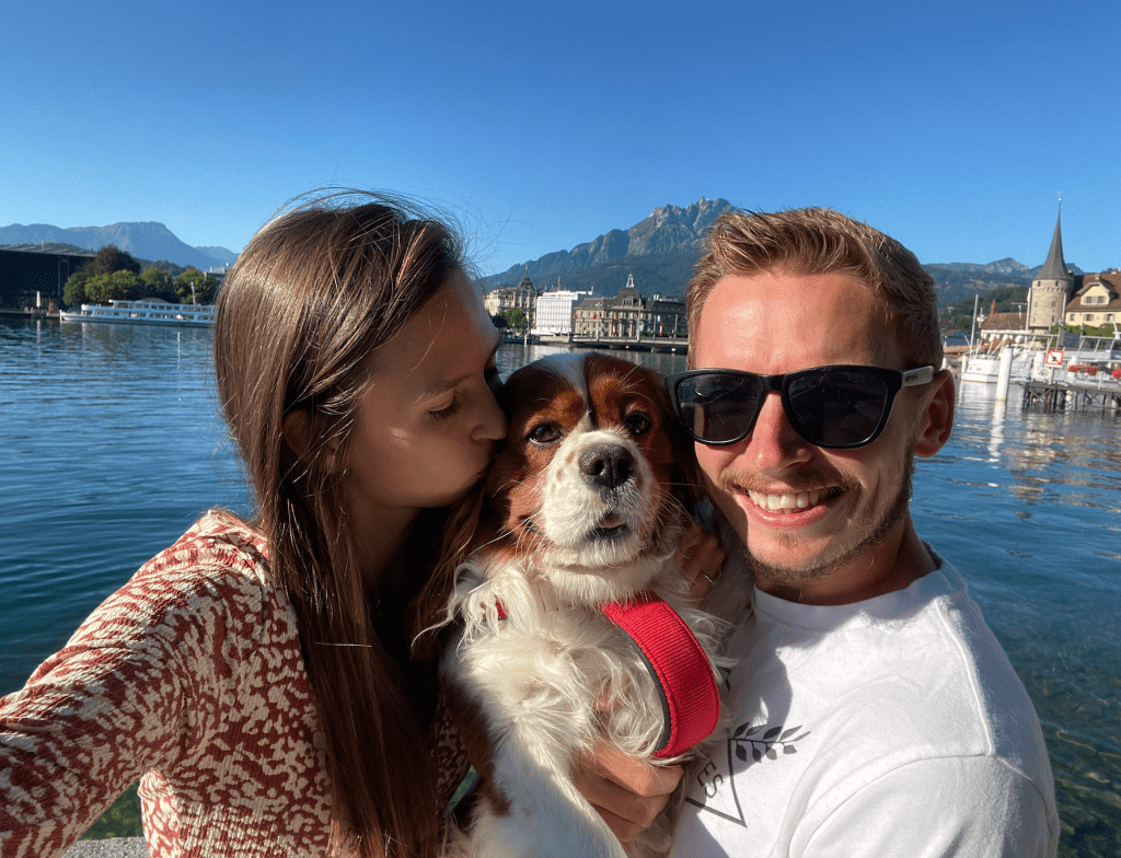 Lauren Alex and rio Benidorm trio in Lucerne Switzerland