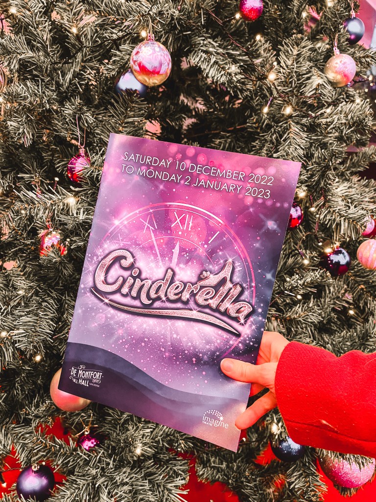 the cinderella purple show souvenir programme text says 10 december to 2 january 2023
