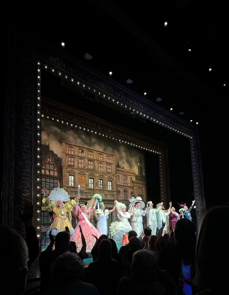 cast of mother goose 2023 at the curve theatre Leicester