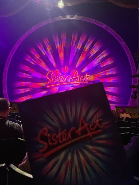 sister act logo and programme