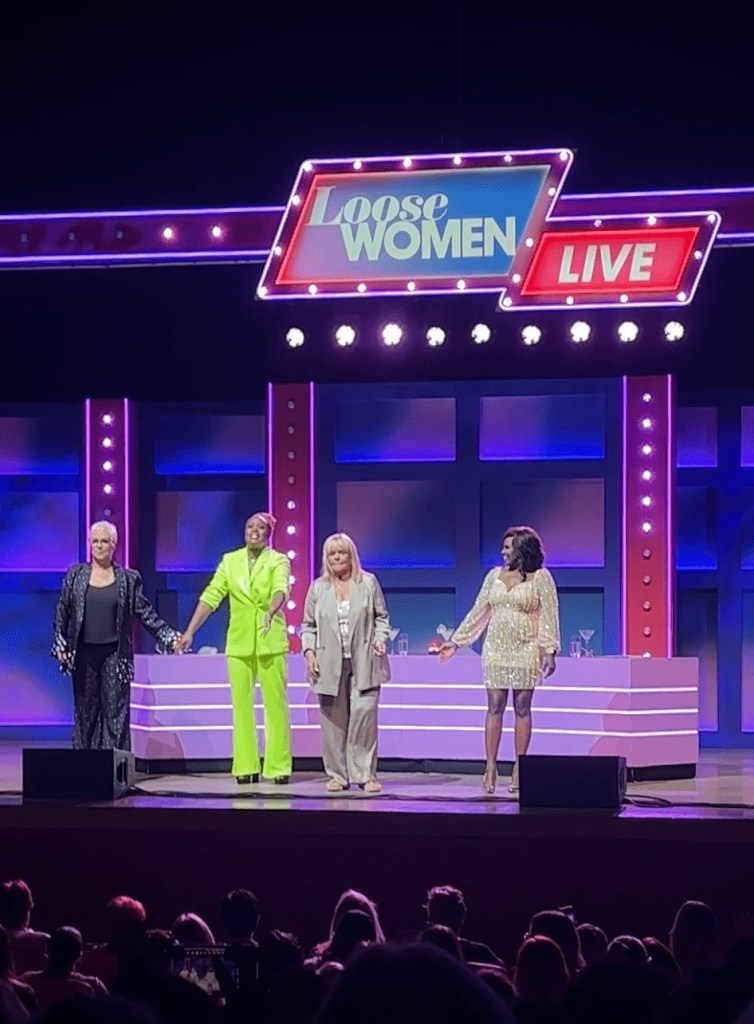 Loose women Denise welch Charlene white Linda robson and kelle Bryan 